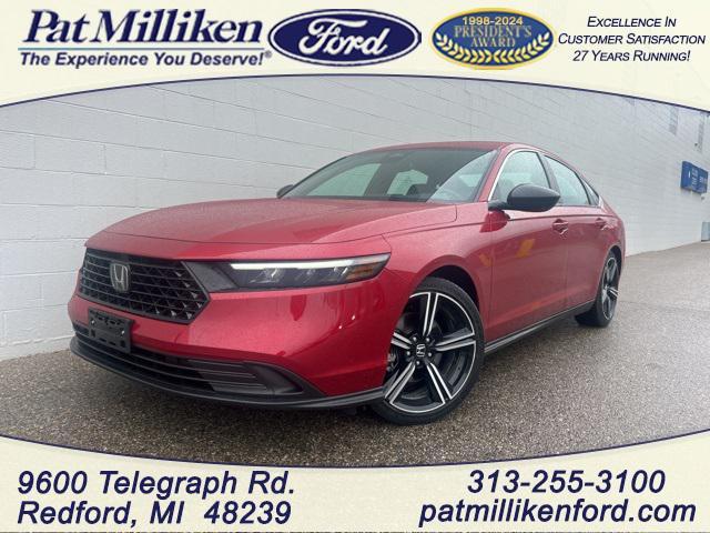 used 2023 Honda Accord Hybrid car, priced at $25,875