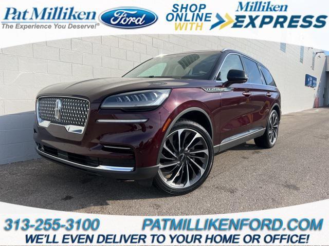 used 2022 Lincoln Aviator car, priced at $43,540