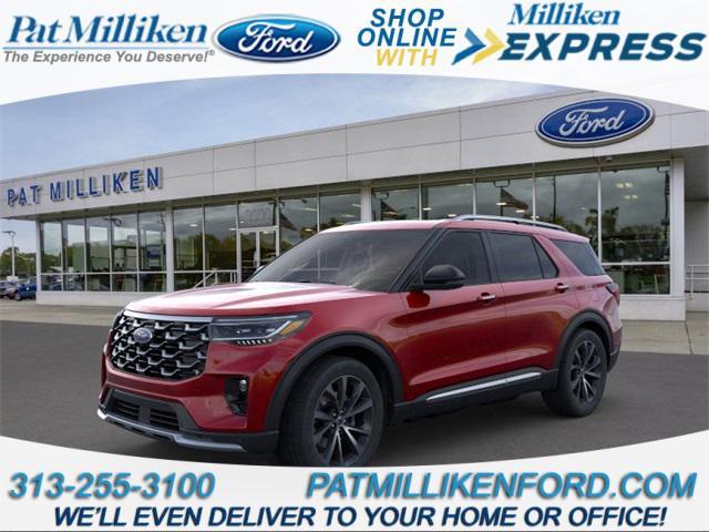 new 2025 Ford Explorer car, priced at $60,660