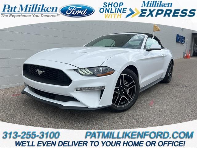 used 2021 Ford Mustang car, priced at $25,306