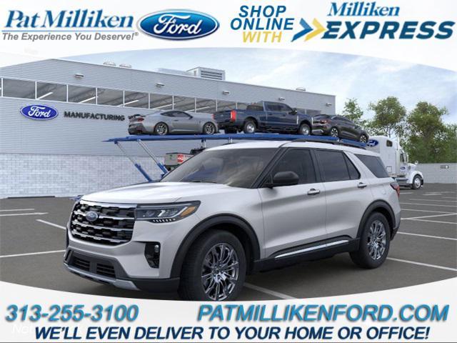 new 2025 Ford Explorer car, priced at $48,205