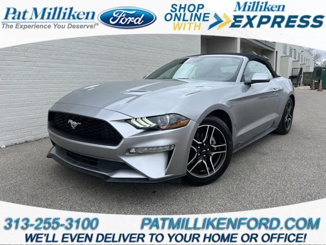 used 2021 Ford Mustang car, priced at $25,244
