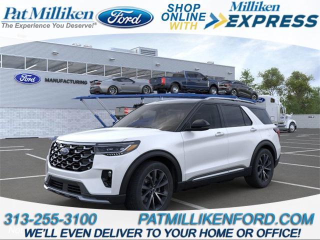 new 2025 Ford Explorer car, priced at $65,555