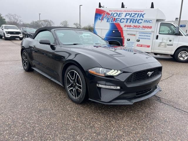 used 2021 Ford Mustang car, priced at $25,485