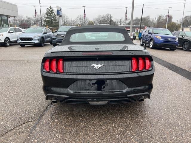 used 2021 Ford Mustang car, priced at $24,599