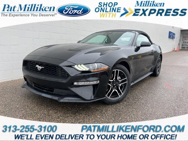 used 2021 Ford Mustang car, priced at $24,599