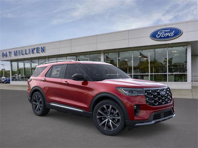 new 2025 Ford Explorer car, priced at $55,539