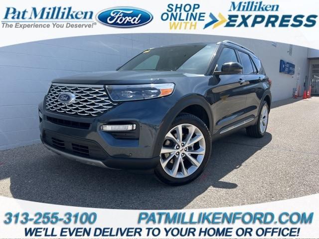 used 2022 Ford Explorer car, priced at $42,925