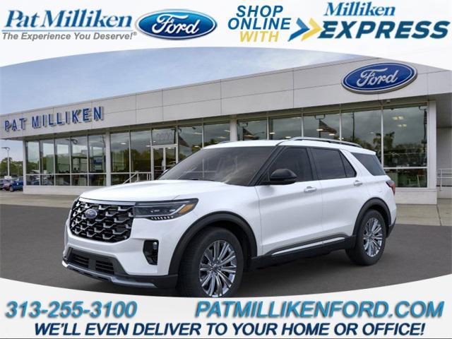 new 2025 Ford Explorer car, priced at $58,435