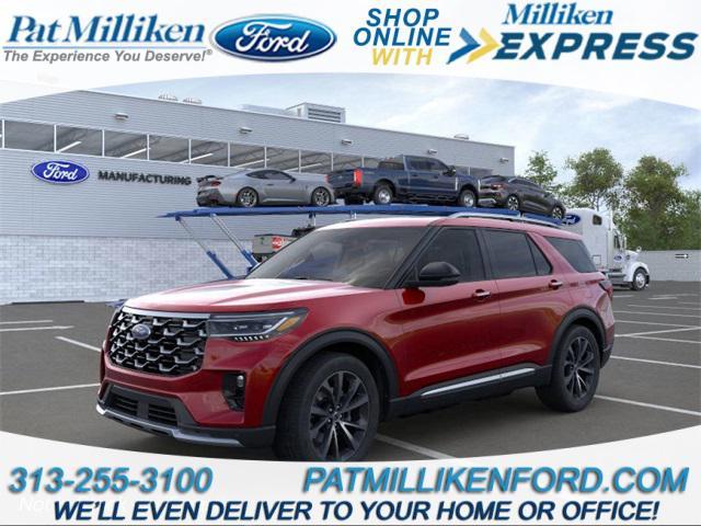 new 2025 Ford Explorer car, priced at $55,080