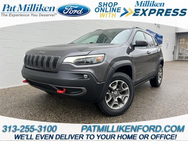 used 2020 Jeep Cherokee car, priced at $21,824