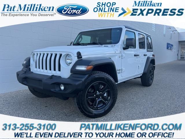 used 2018 Jeep Wrangler Unlimited car, priced at $22,957