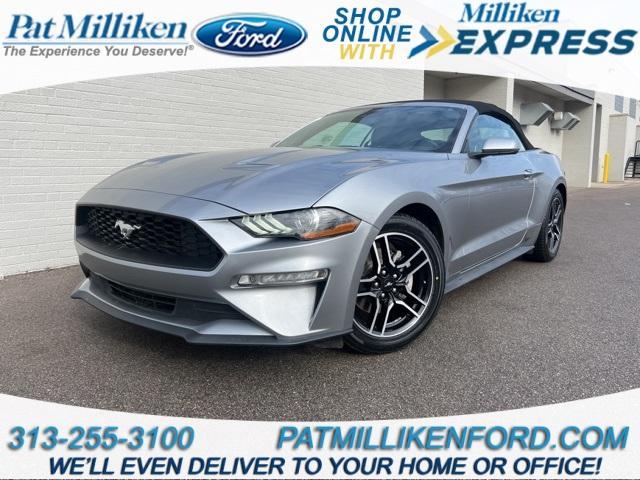 used 2021 Ford Mustang car, priced at $24,521