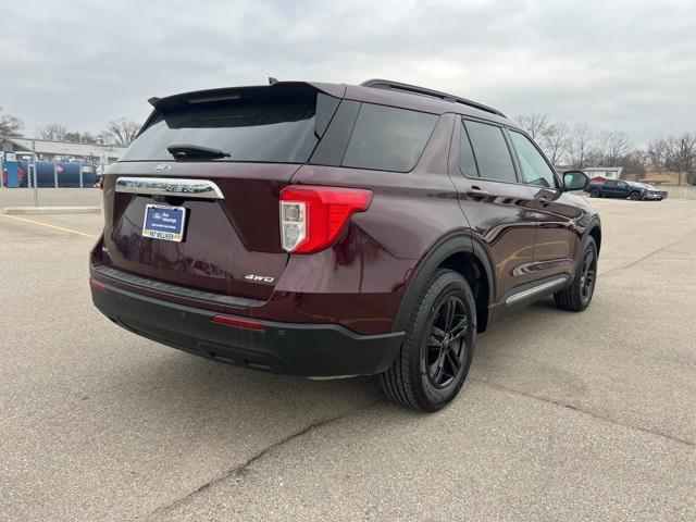 used 2022 Ford Explorer car, priced at $27,652