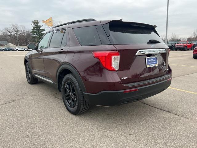 used 2022 Ford Explorer car, priced at $27,652