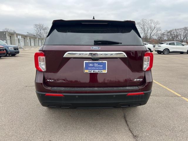 used 2022 Ford Explorer car, priced at $27,652