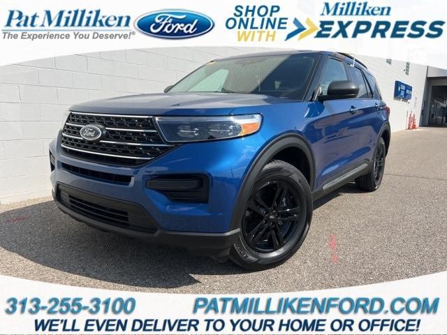 used 2022 Ford Explorer car, priced at $30,861