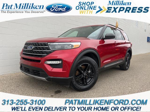 used 2022 Ford Explorer car, priced at $29,599