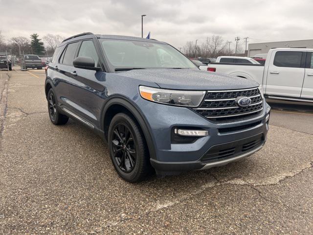 used 2021 Ford Explorer car, priced at $18,500