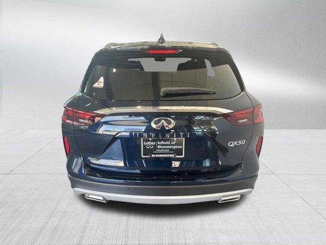 new 2024 INFINITI QX50 car, priced at $48,553