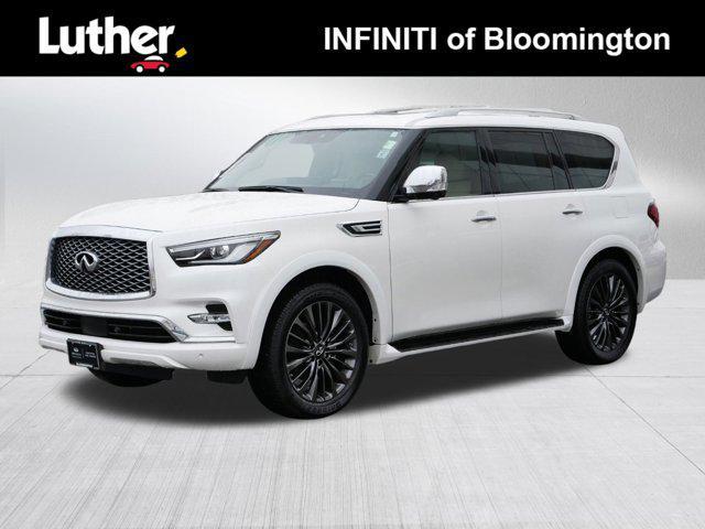 used 2023 INFINITI QX80 car, priced at $57,000