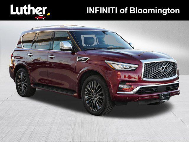 used 2022 INFINITI QX80 car, priced at $46,490