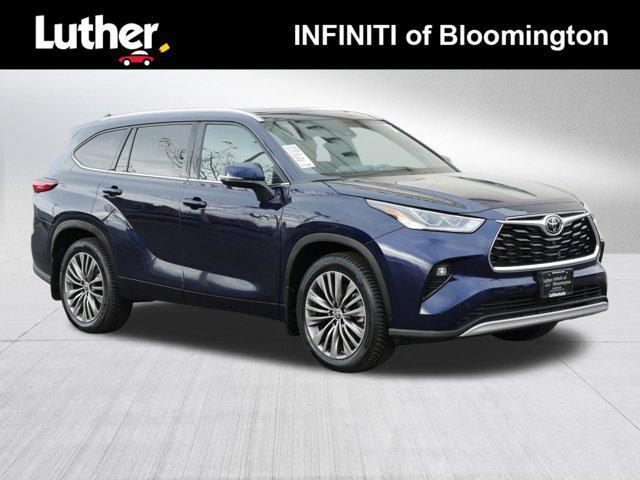 used 2021 Toyota Highlander car, priced at $39,790