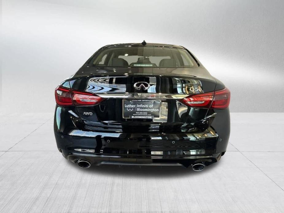 new 2024 INFINITI Q50 car, priced at $46,890