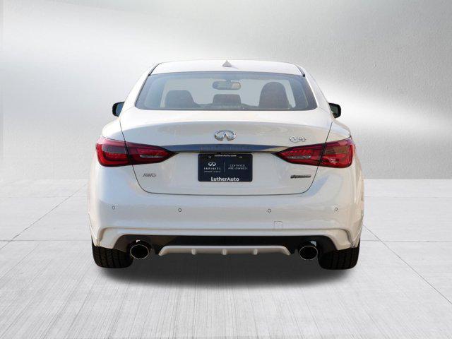 used 2021 INFINITI Q50 car, priced at $35,790