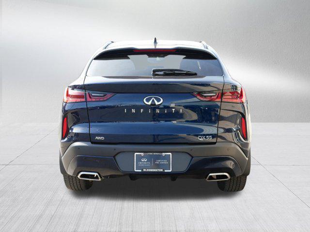 used 2023 INFINITI QX55 car, priced at $41,000