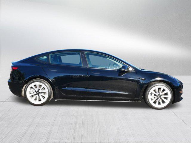 used 2022 Tesla Model 3 car, priced at $31,990