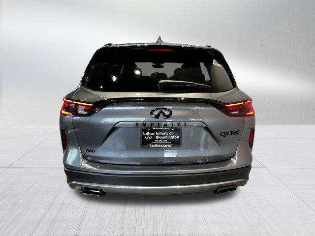 new 2025 INFINITI QX50 car, priced at $53,768