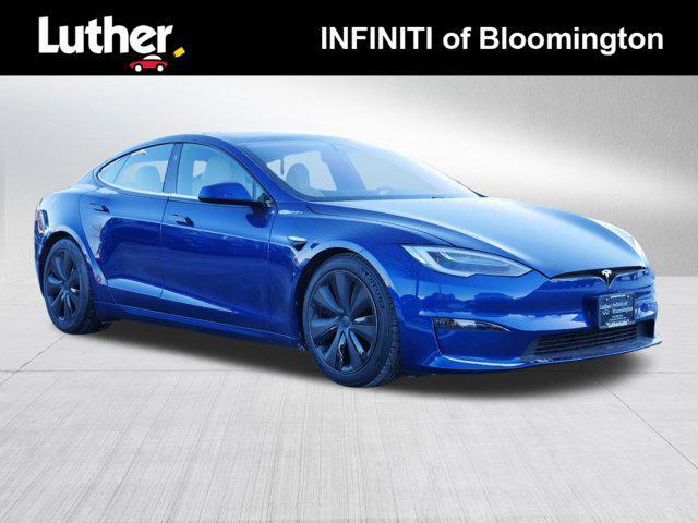 used 2022 Tesla Model S car, priced at $47,990