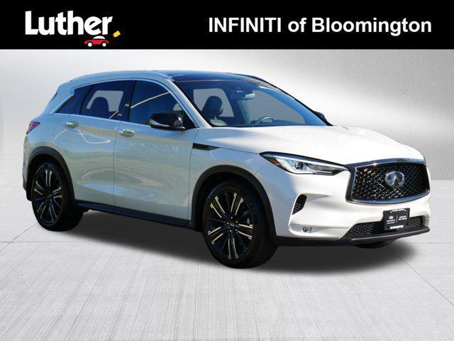 used 2021 INFINITI QX50 car, priced at $27,990