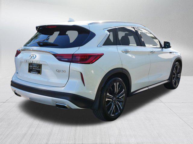 used 2021 INFINITI QX50 car, priced at $27,990