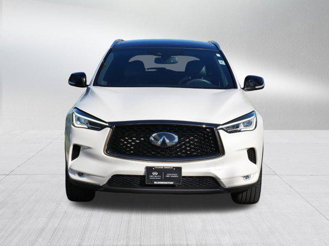 used 2021 INFINITI QX50 car, priced at $27,990