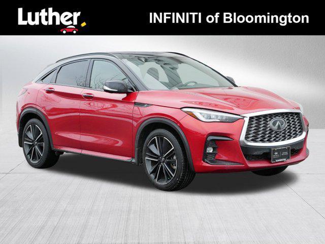 used 2022 INFINITI QX55 car, priced at $36,890