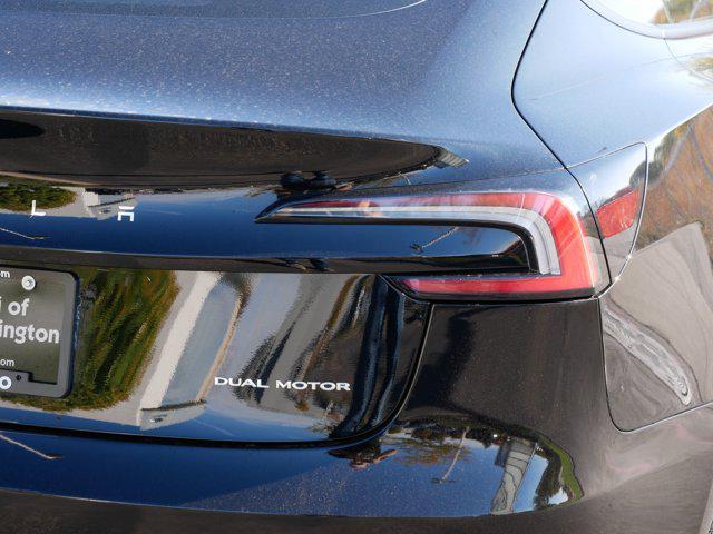 used 2025 Tesla Model 3 car, priced at $38,990