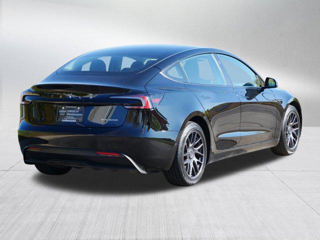 used 2025 Tesla Model 3 car, priced at $38,990