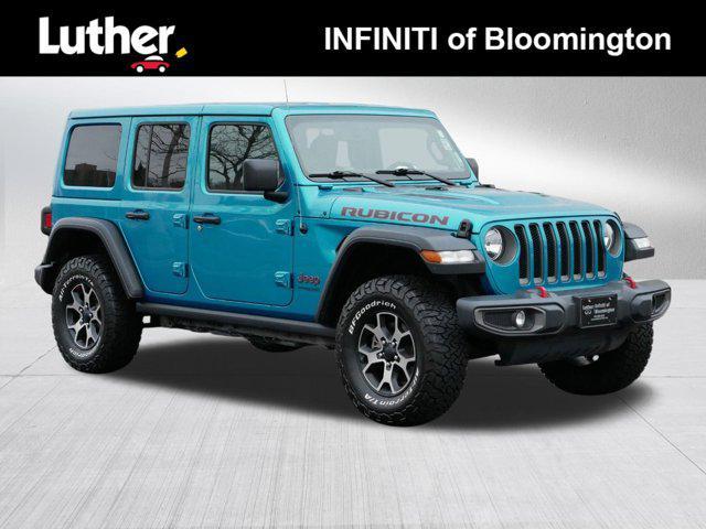 used 2020 Jeep Wrangler Unlimited car, priced at $35,990