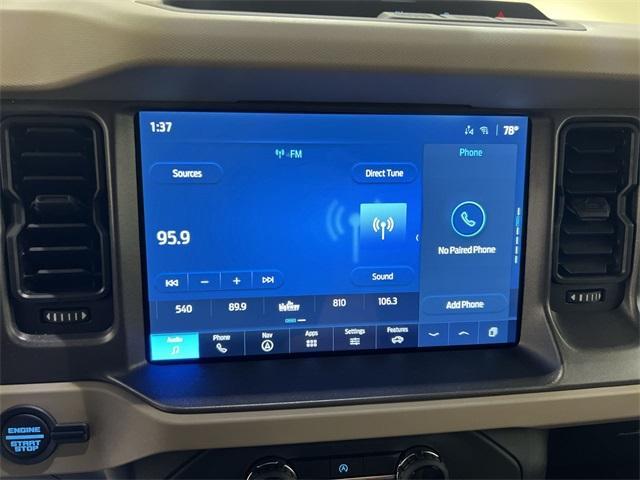 new 2025 Ford Bronco car, priced at $47,140
