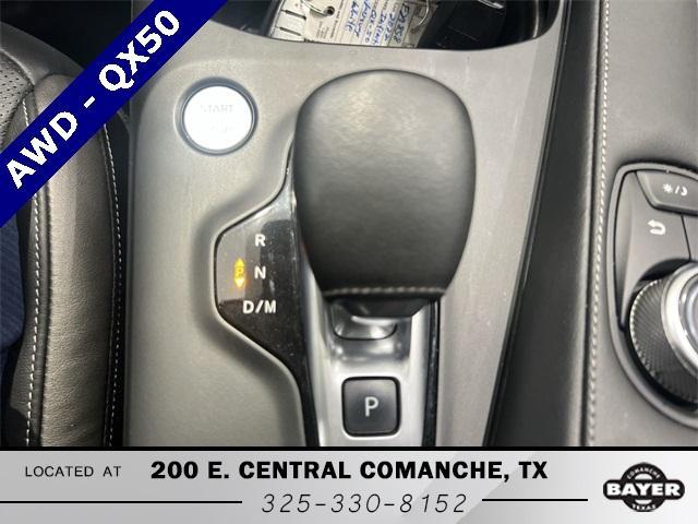 used 2022 INFINITI QX50 car, priced at $26,890