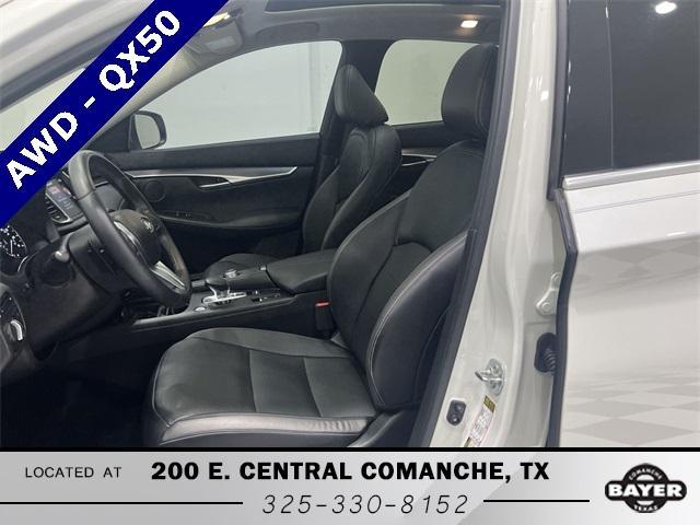 used 2022 INFINITI QX50 car, priced at $26,890