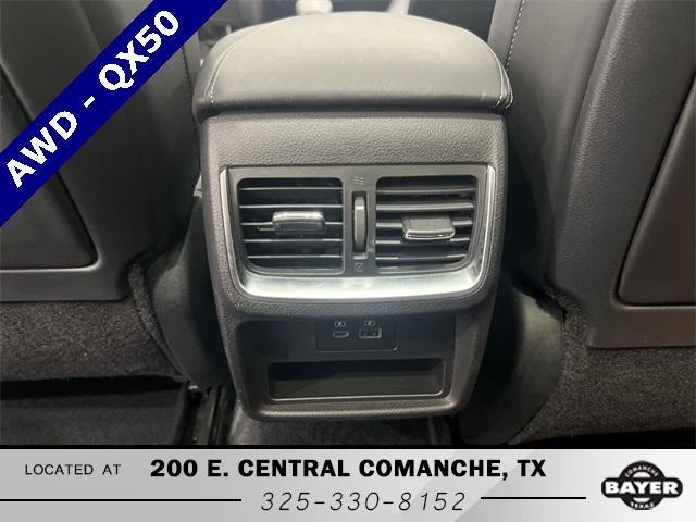 used 2022 INFINITI QX50 car, priced at $26,890