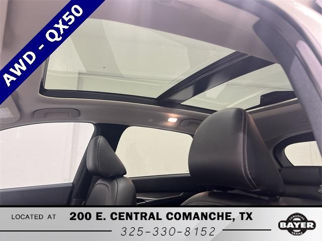 used 2022 INFINITI QX50 car, priced at $26,890