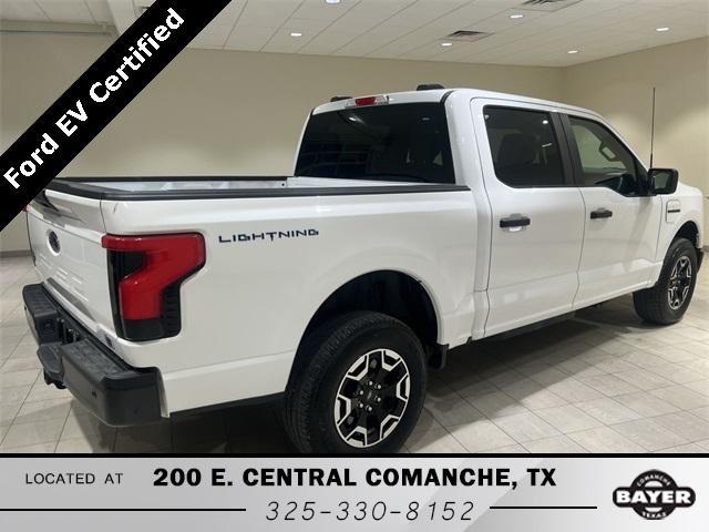 used 2023 Ford F-150 Lightning car, priced at $38,790