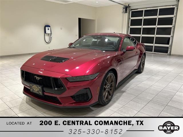 new 2025 Ford Mustang car, priced at $57,490