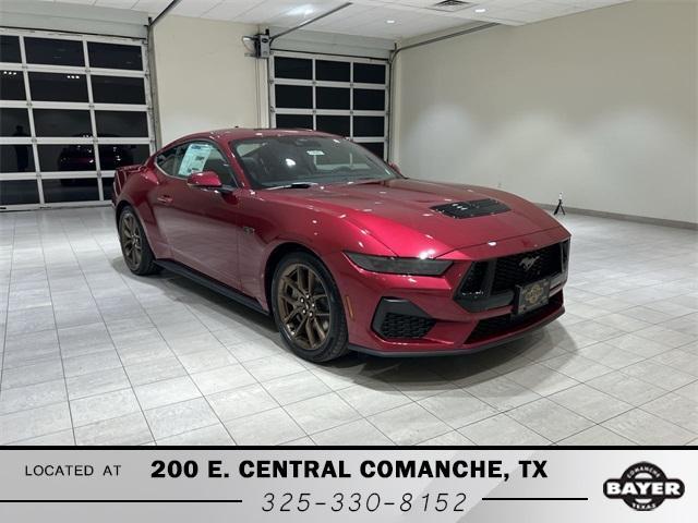new 2025 Ford Mustang car, priced at $57,490
