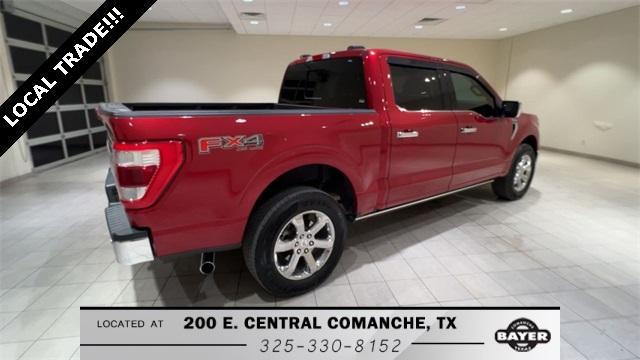 used 2021 Ford F-150 car, priced at $46,390