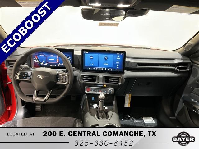 new 2025 Ford Mustang car, priced at $33,370